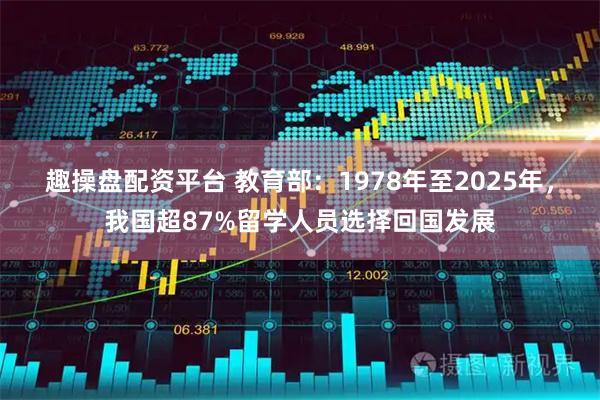 趣操盘配资平台 教育部：1978年至2025年，我国超87%留学人员选择回国发展